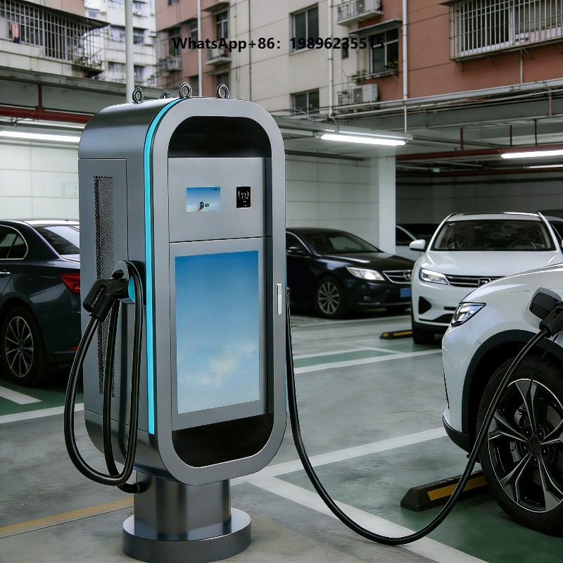 Ev Charging Pile - Stasiun Pengisian Daya Cepat Standar EU