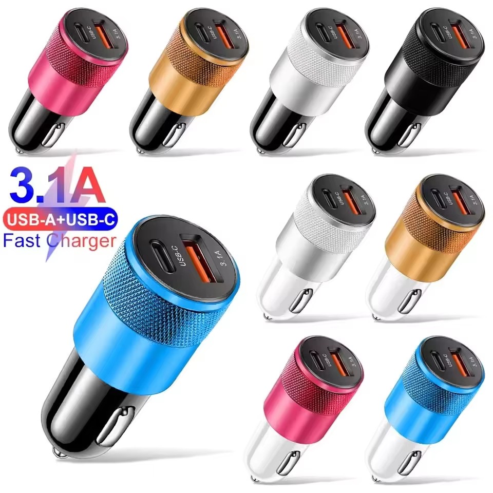 Fast Ev Charger - Pengisi Daya Mobil USB 66W Tipe