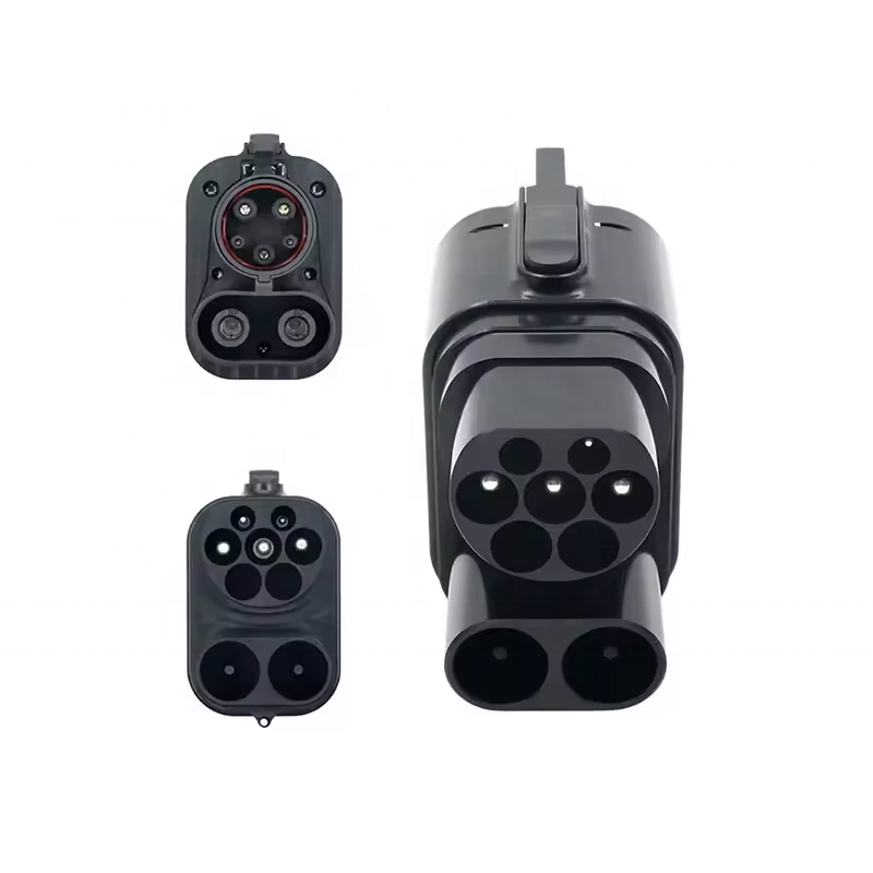 Ccs2 To Ccs1 Fast Charge Adapter 250Kw - Adaptor Pengisi Daya DC 250kW Lily,