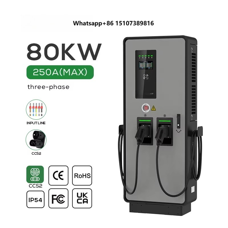 Ev Charging Pile - Stasiun Pengisian Daya Mobil Listrik Dual