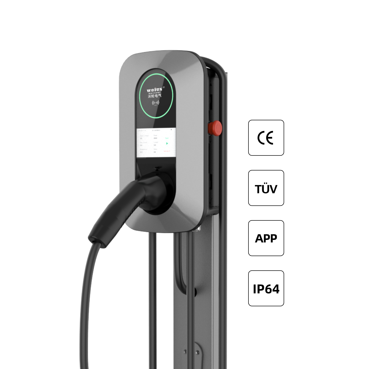 Stasiun Pengisian Daya Rumah A - Ev Charging Pile ulasan dan harga