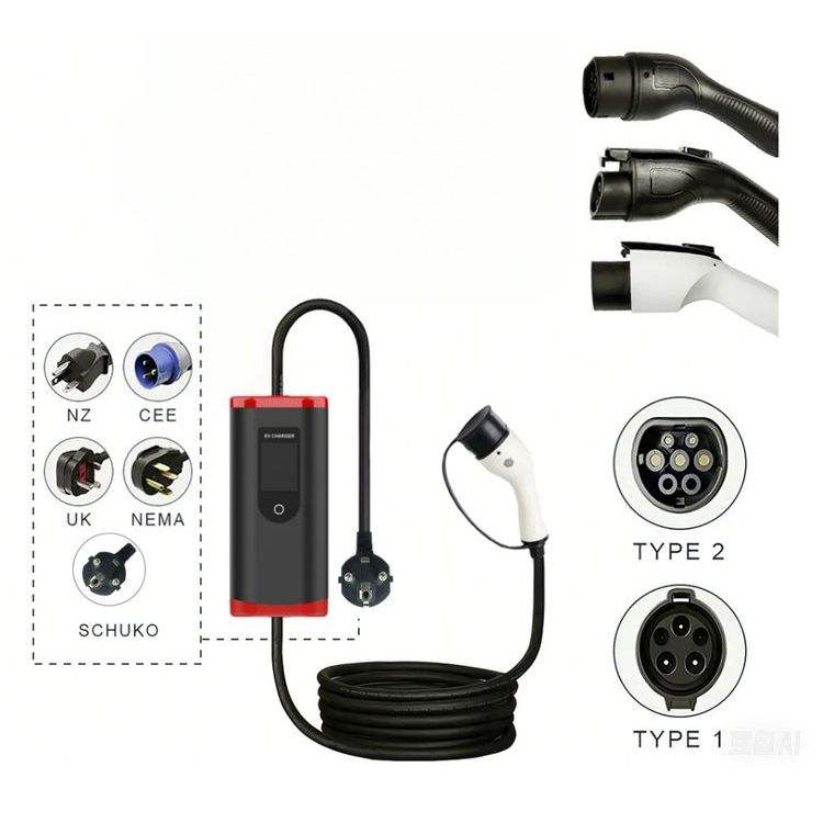 Pengisi Daya EV Portabel 7kw T - Portable Ev Charger ulasan dan harga