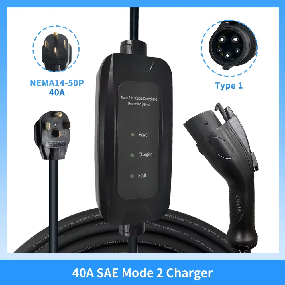 Stasiun Pengisian Daya AC Leve - Portable Ev Charger ulasan dan harga