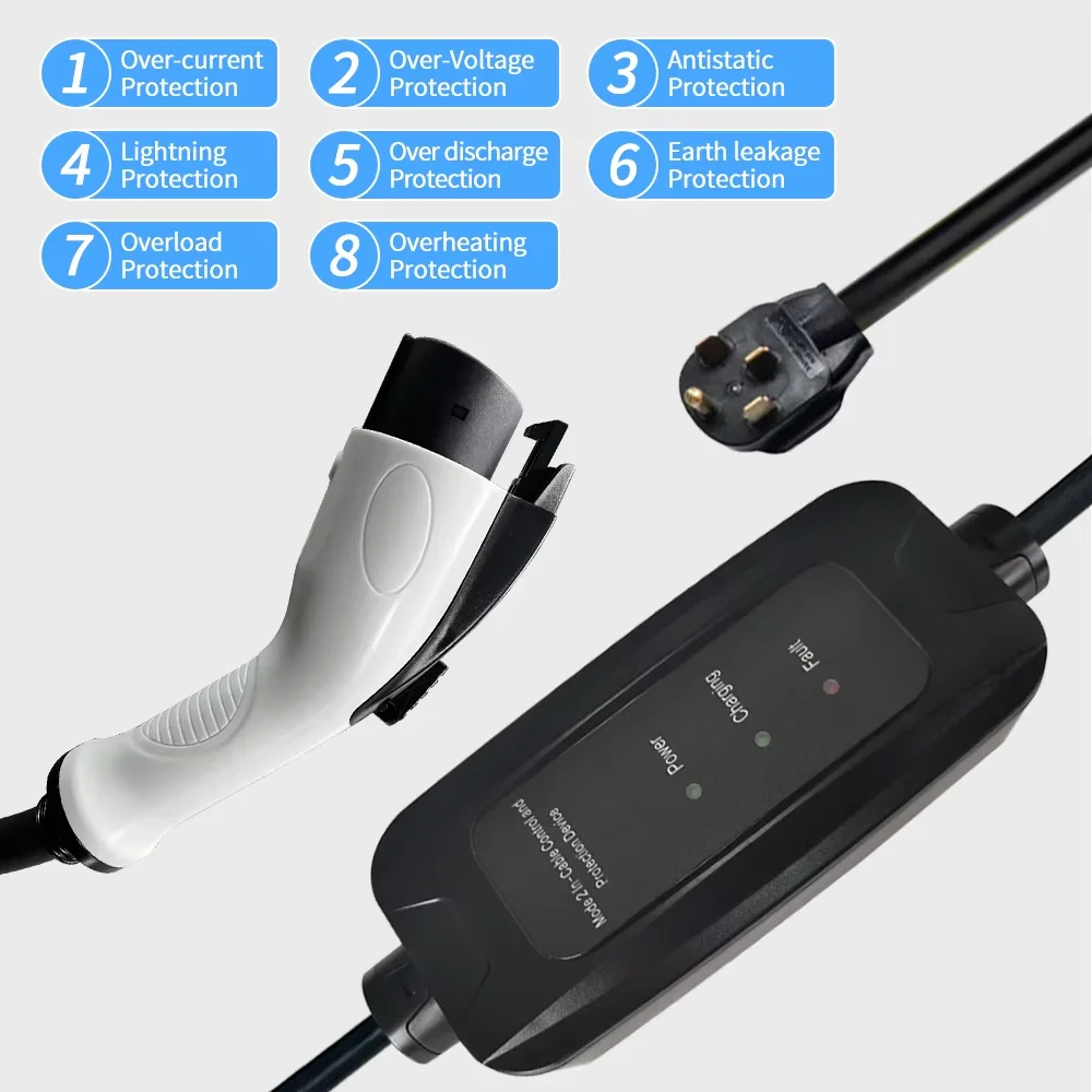 Stasiun Pengisian Daya AC Leve - Portable Ev Charger ulasan dan harga