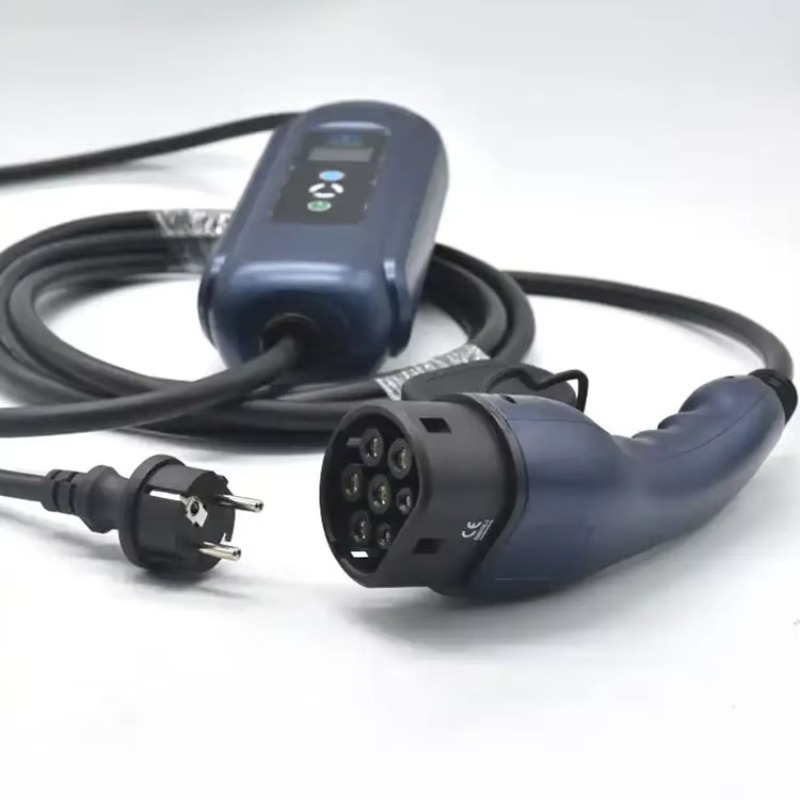 Kotak Kontrol Biru Kendaraan L - Portable Ev Charger ulasan dan harga